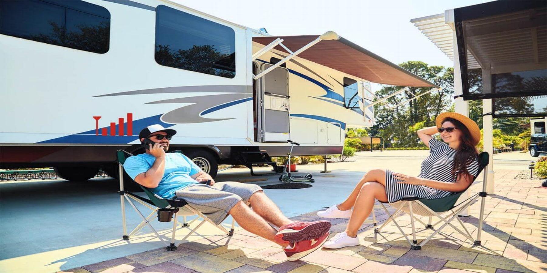 HiBoost Cell phone signal booster for RV