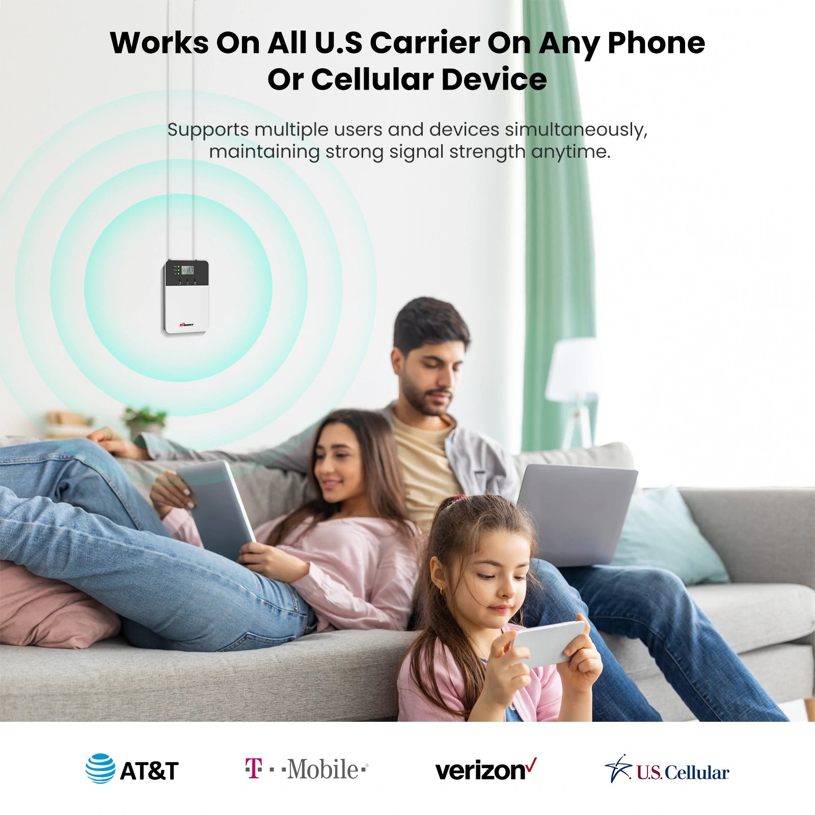 HiBoost 10K Plus Cellular Phone Booster
