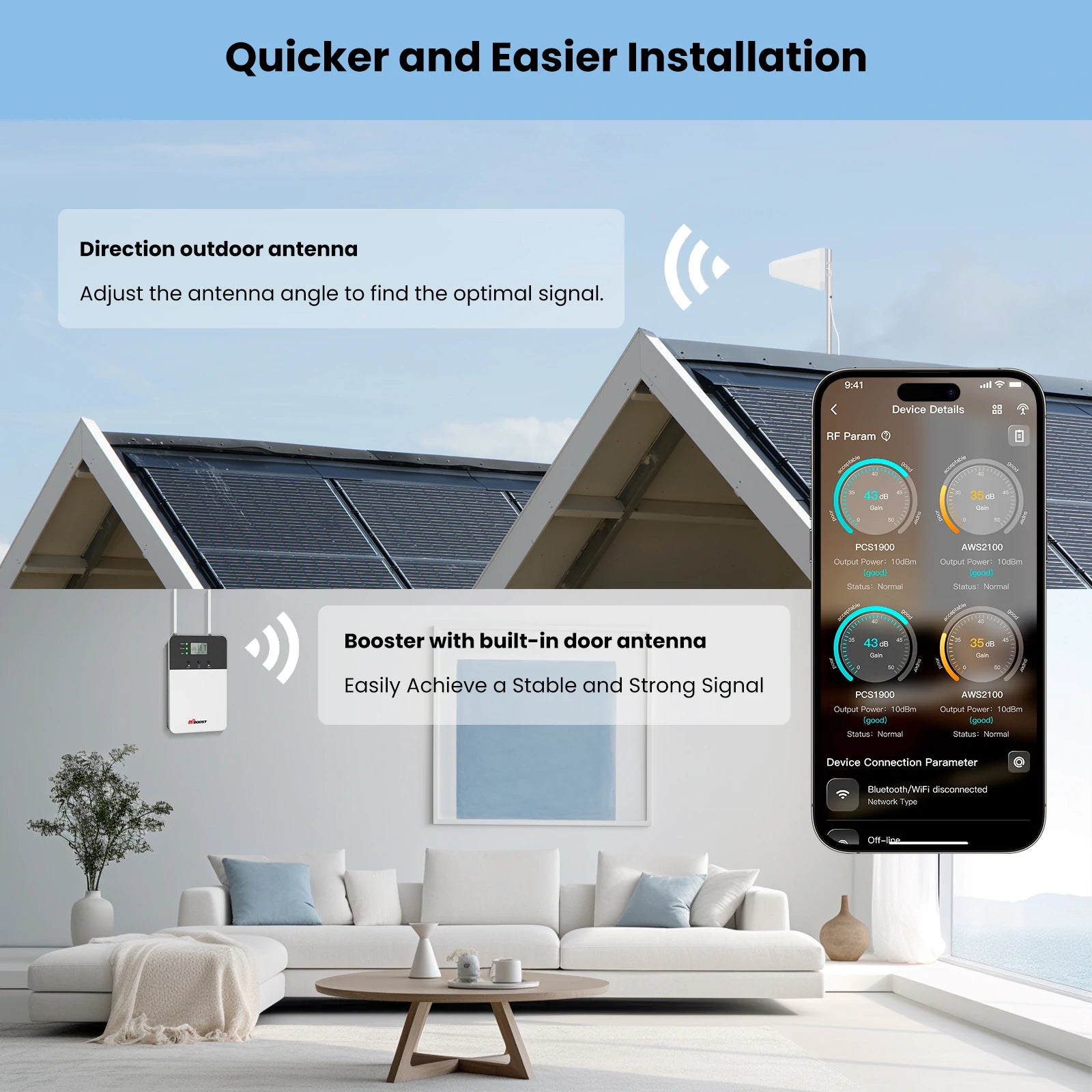 HiBoost 10K Plus Cellular Phone Booster