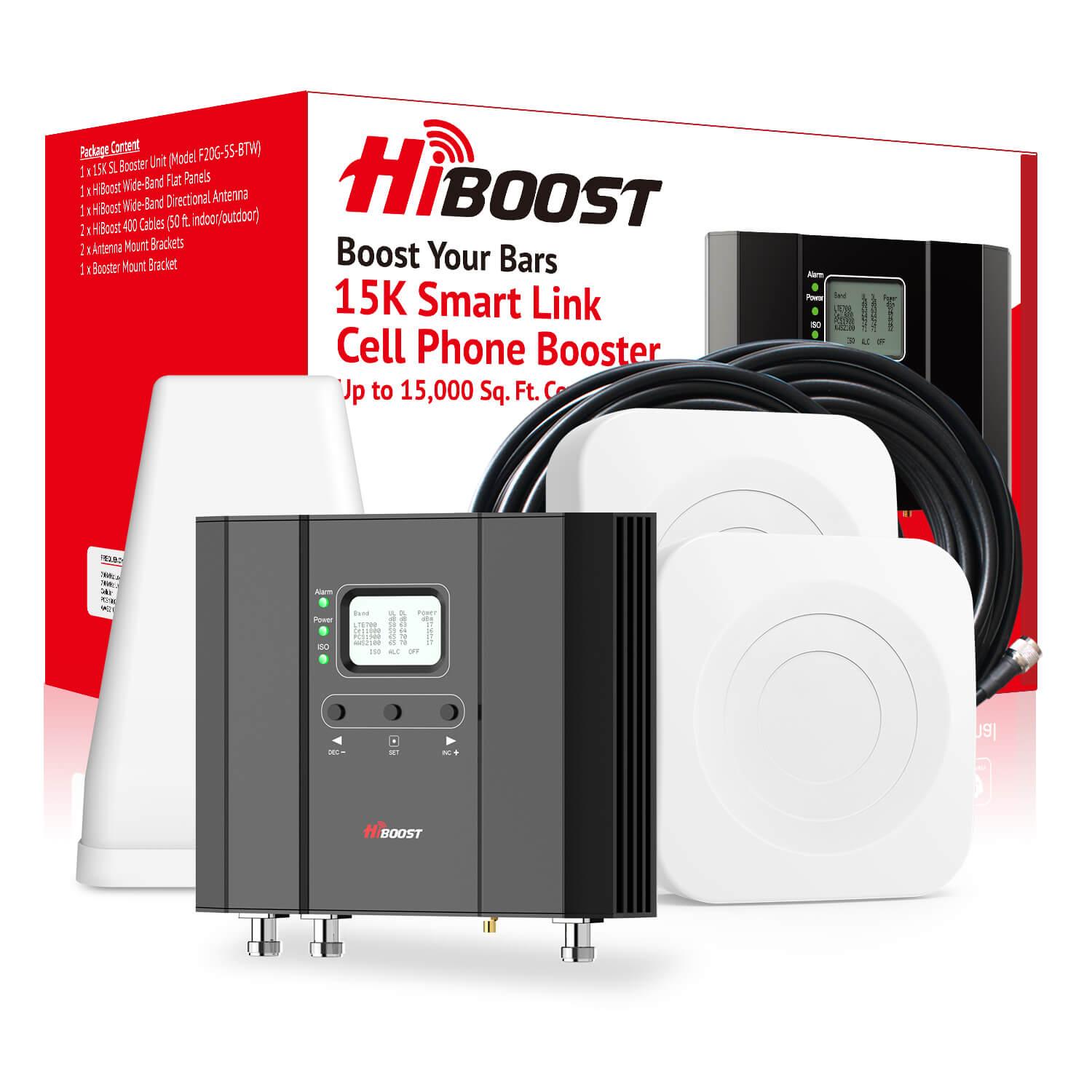 HiBoost 15K Smart Link Deluxe Cell Booster