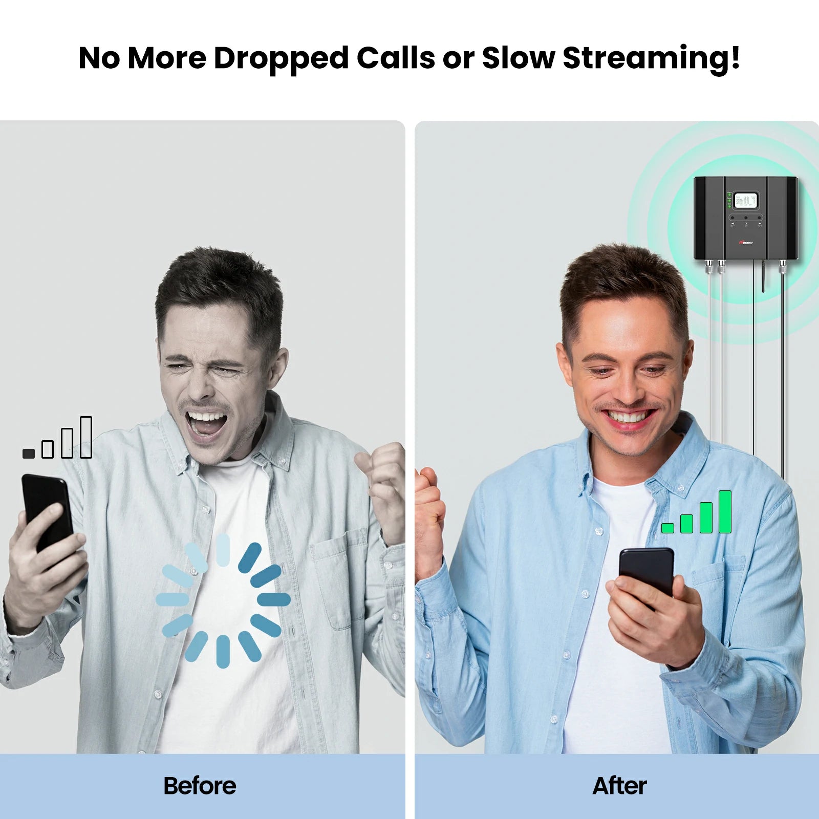 Hiboost 15K Smart Link Cell Booster for Home