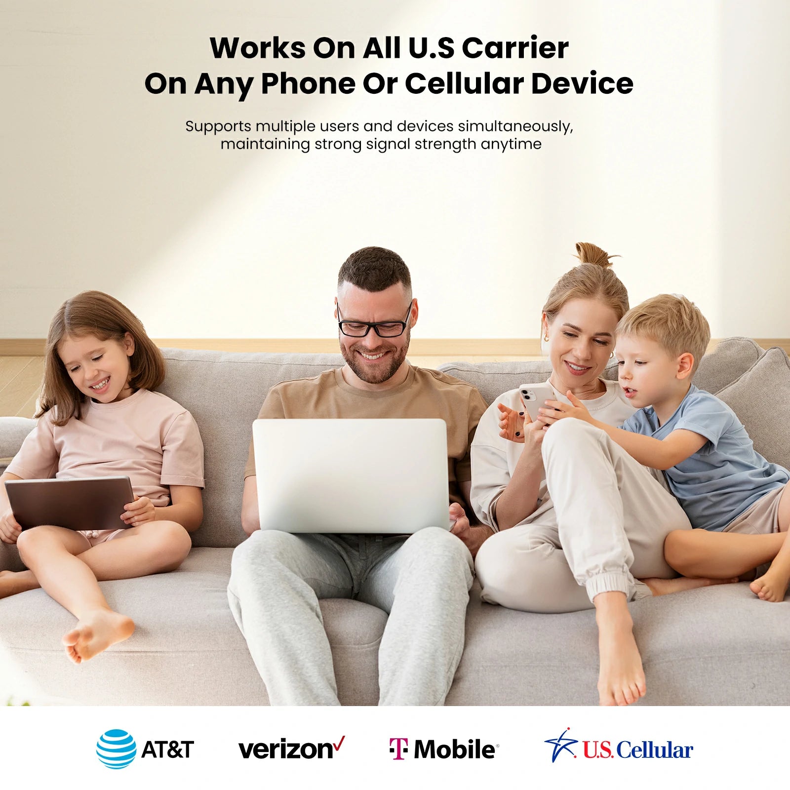 HiBoost 4K Plus Mobile Phone Booster Home