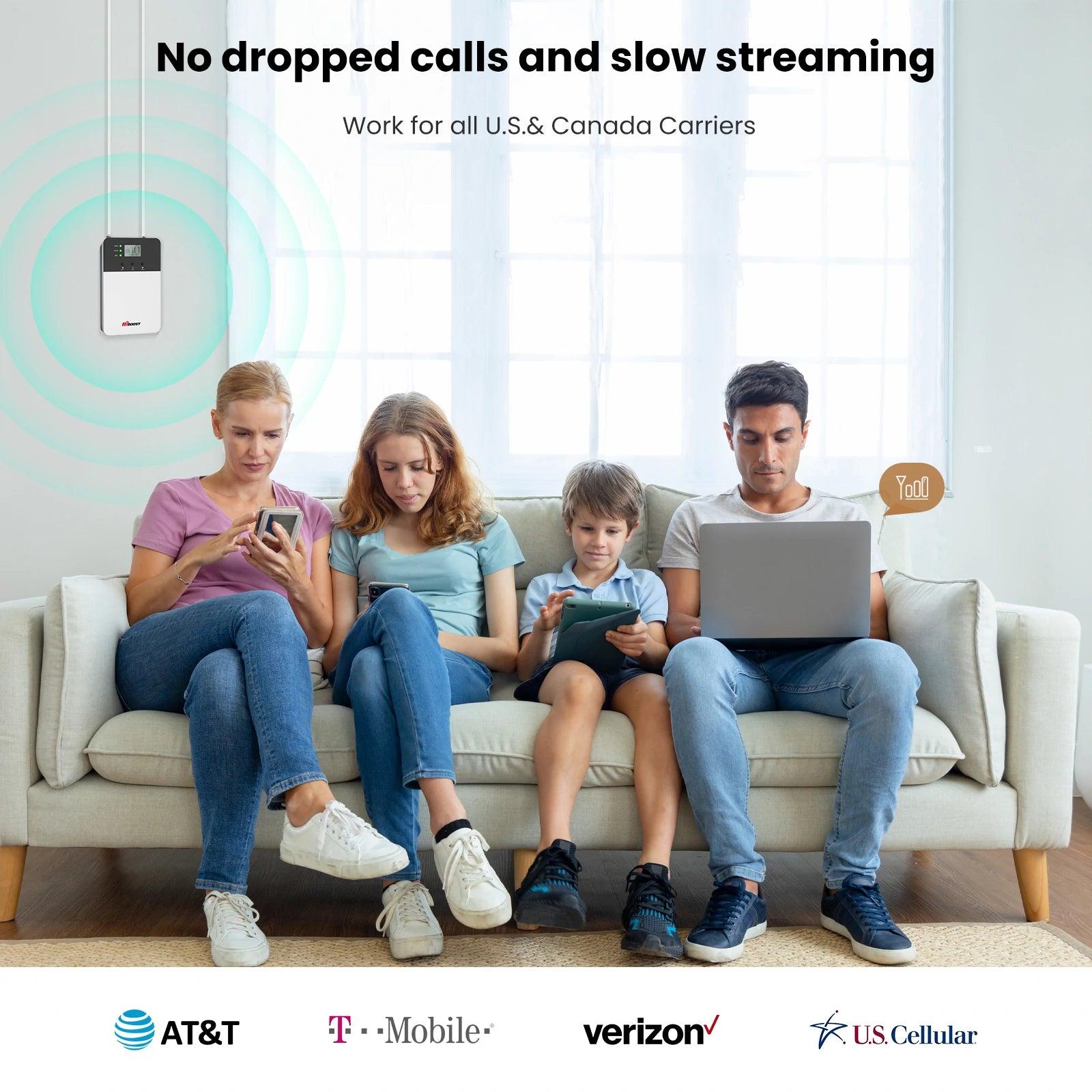 HiBoost 4K Plus Pro Home Cellular Booster