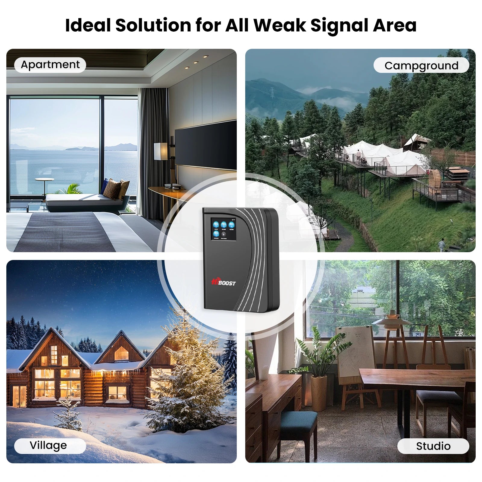 HiBoost 4K Mate Plus Cell Phone Amplifier