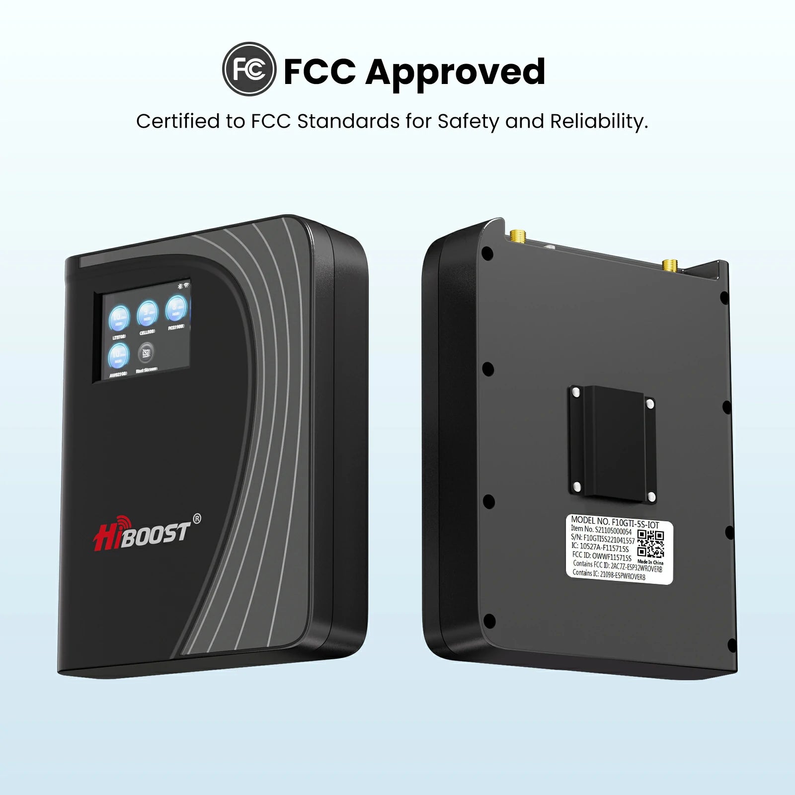 Hiboost FCC Approved Signal Enhancer with Reliability