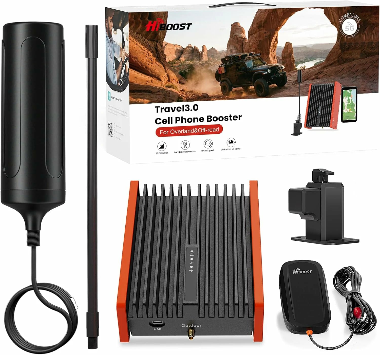 HiBoost Travel 3.0 Cell Phone Booster