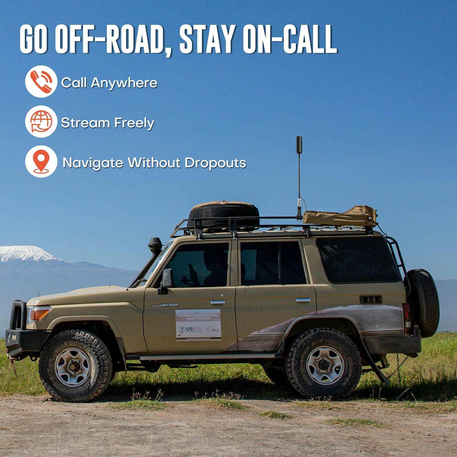 Hiboost Travel 3.0 ExplorerX Phone Booster for Truck