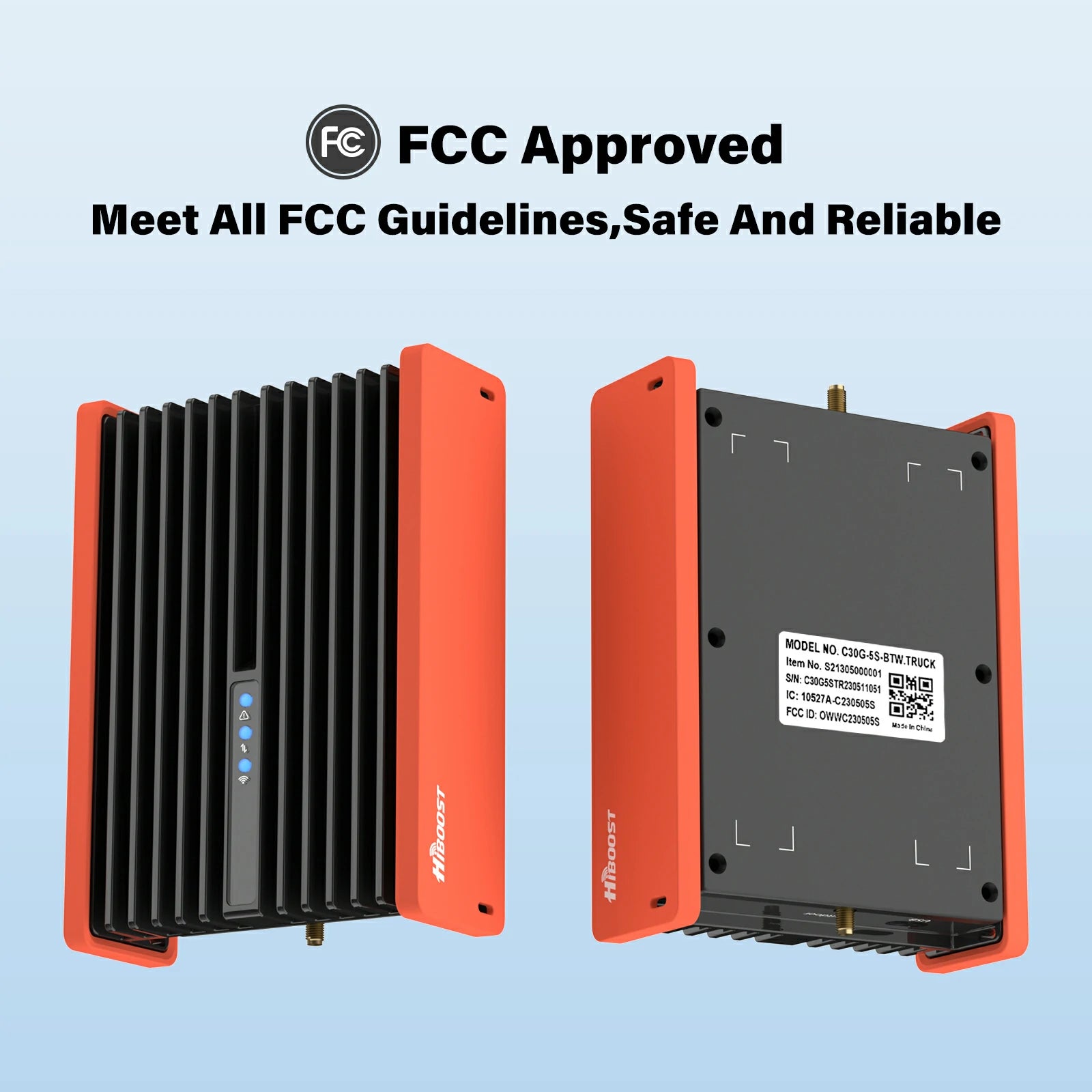 FCC Approved Cellular Signal Booster HiBoost