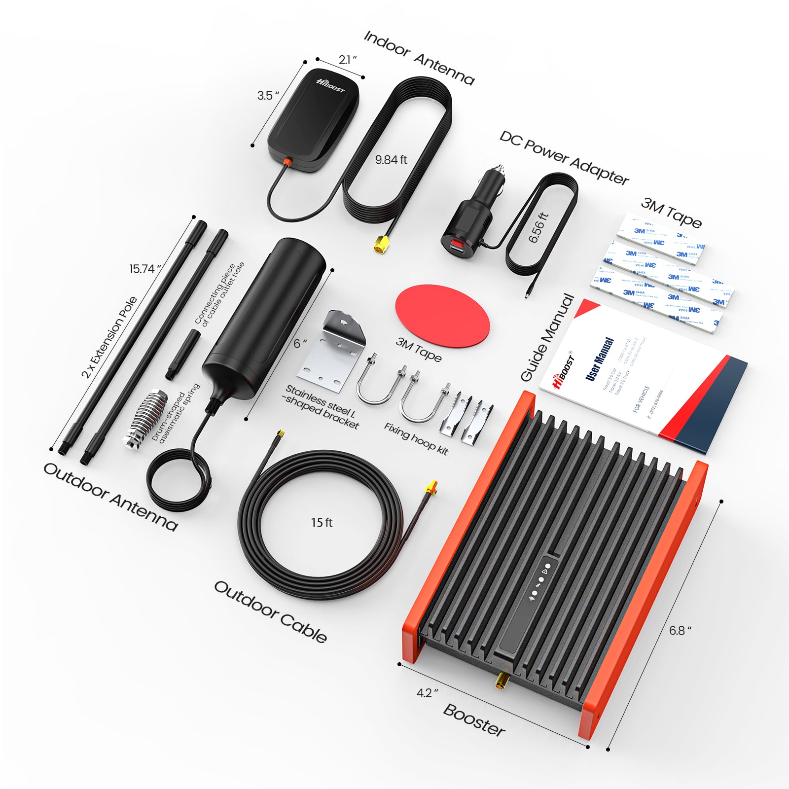HiBoost Travel 3.0 Truck Cell Booster