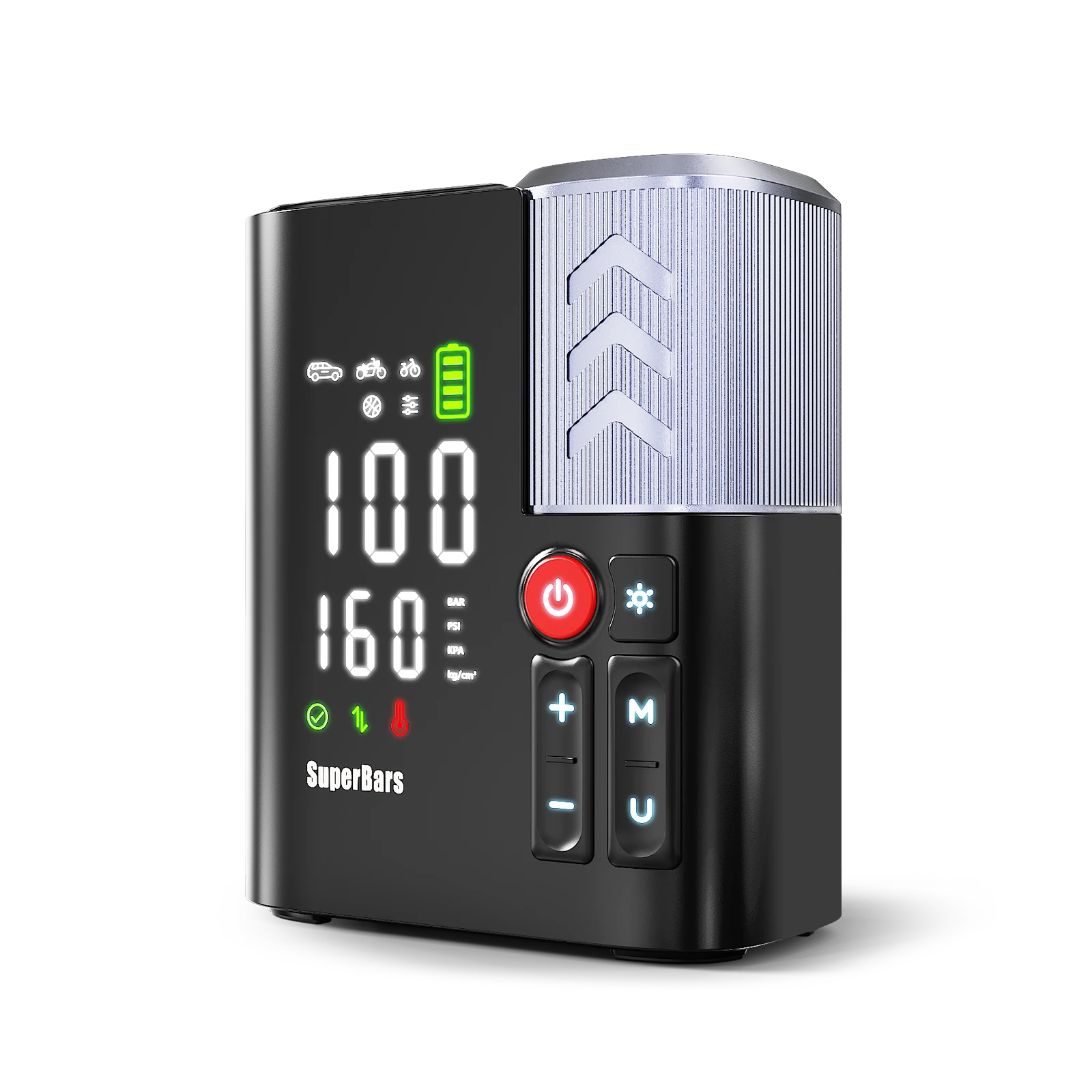 Superbars F1e Portable Smart Air Pump
