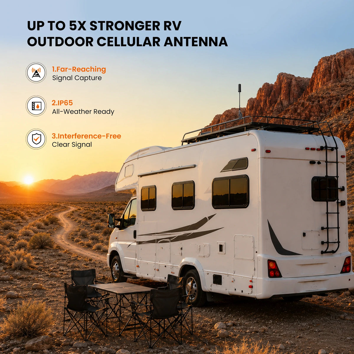 HiBoost Cell Phone Signal Booster for RV