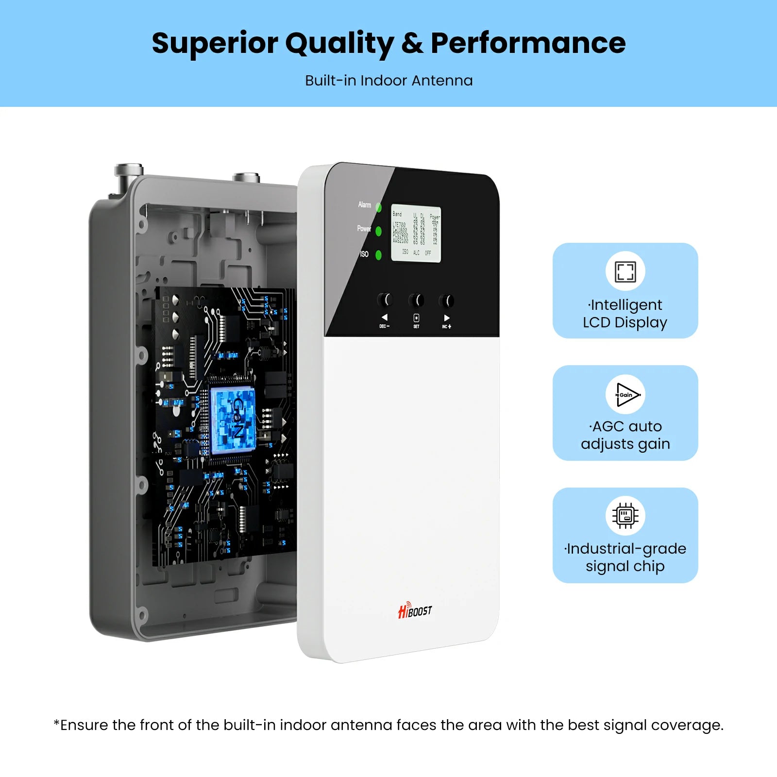 HiBoost 10K Plus Cellular Phone Booster