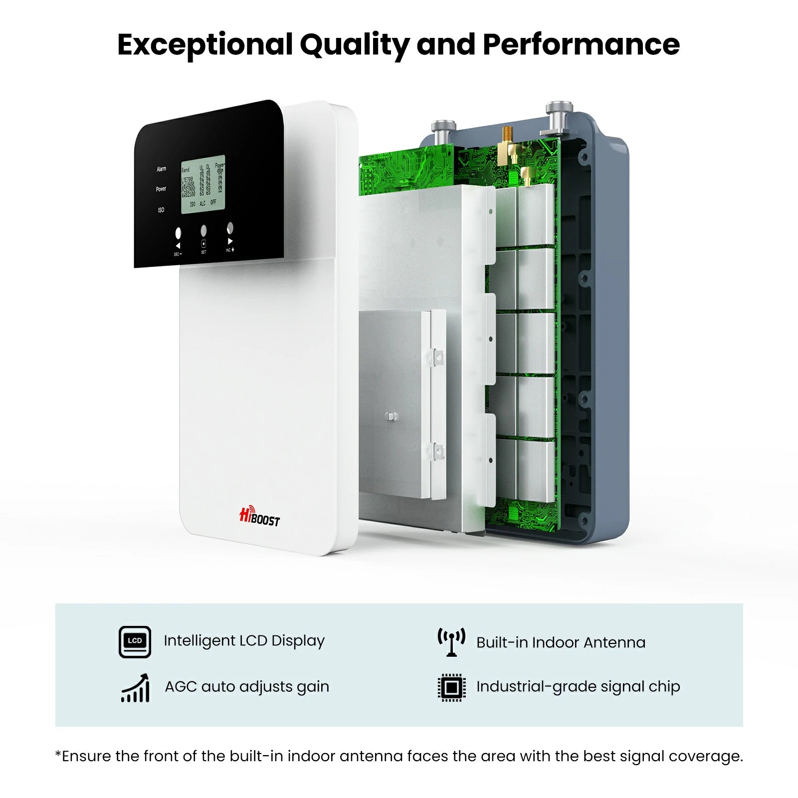 HiBoost 4K Plus Phone Signal Amplifier - Main Image