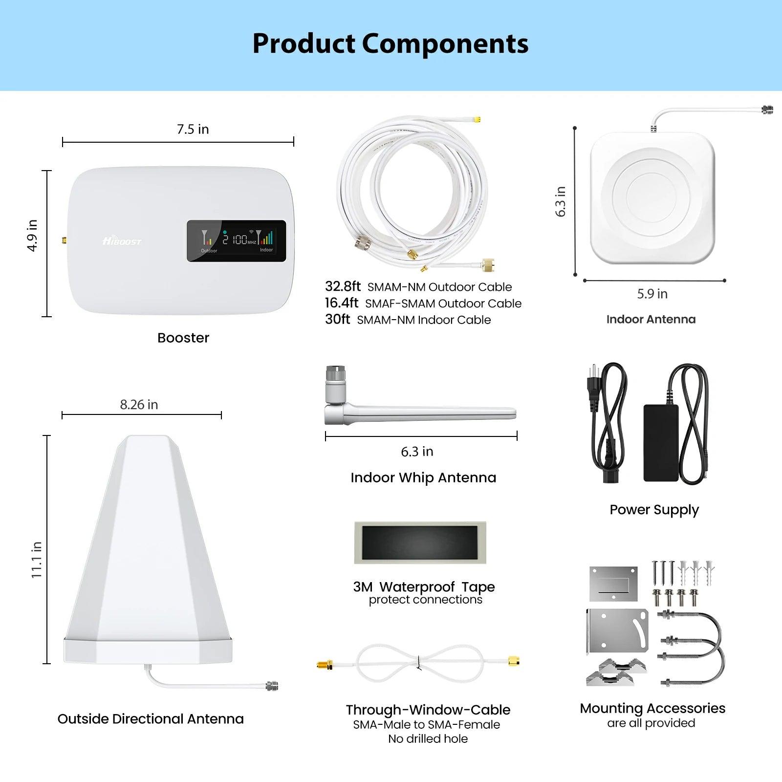 HiBoost Hero Cell Phone Signal Booster