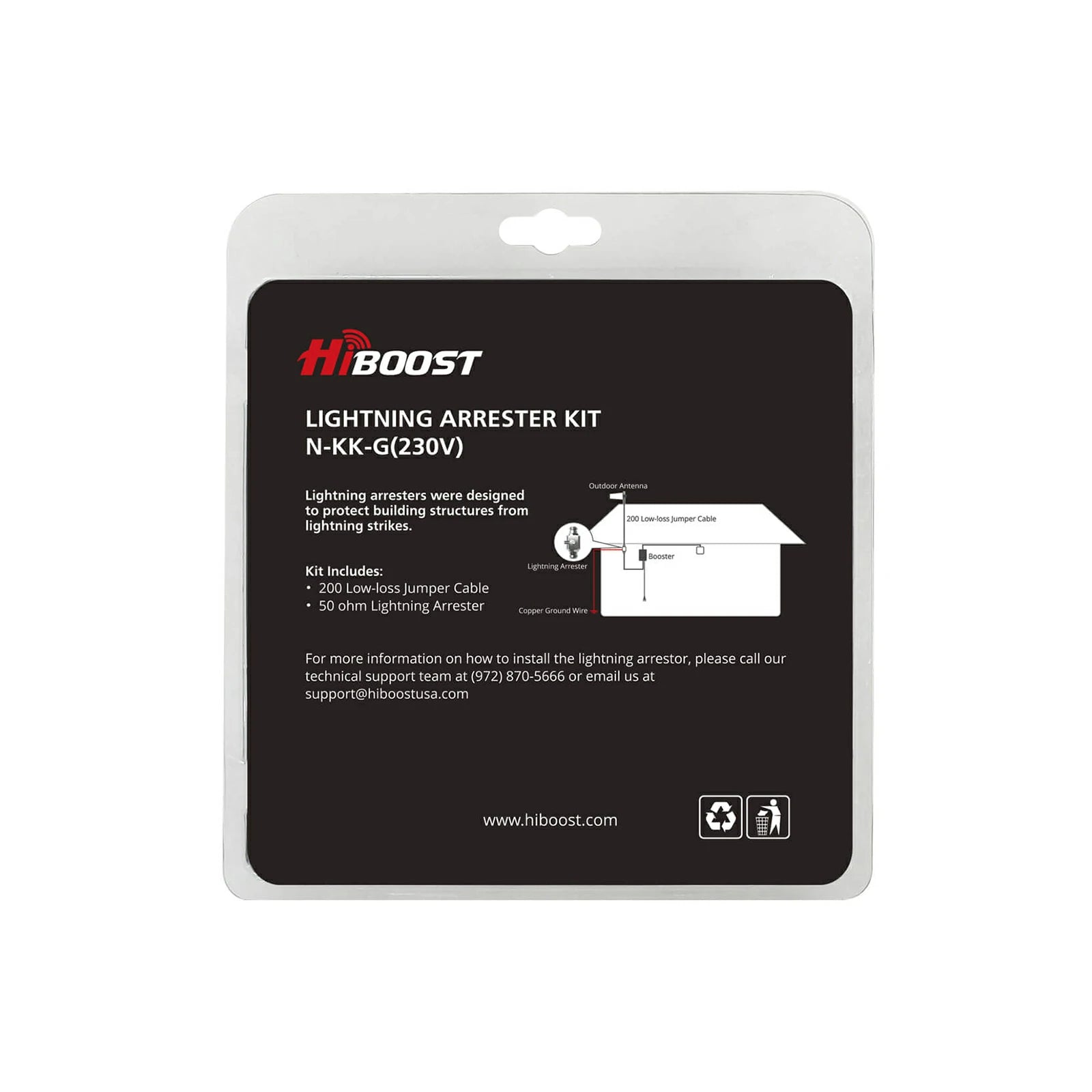 HiBoost Lightning Arrester Kit – Protect Your Booster System