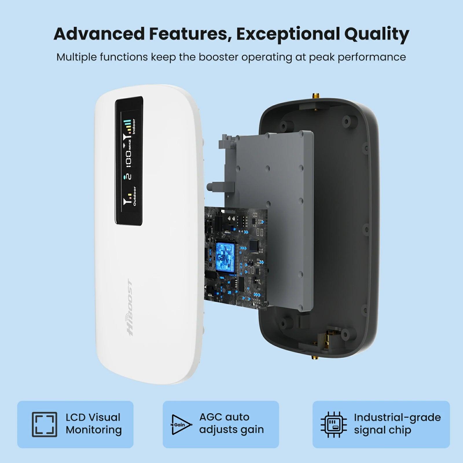HiBoost Sidekick Cell Signal Booster for Home