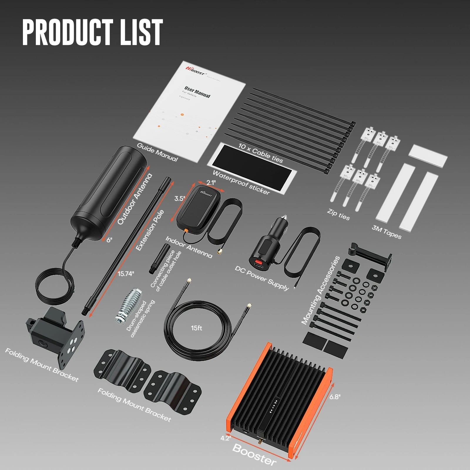 HiBoost Travel 3.0 Cell Phone Booster