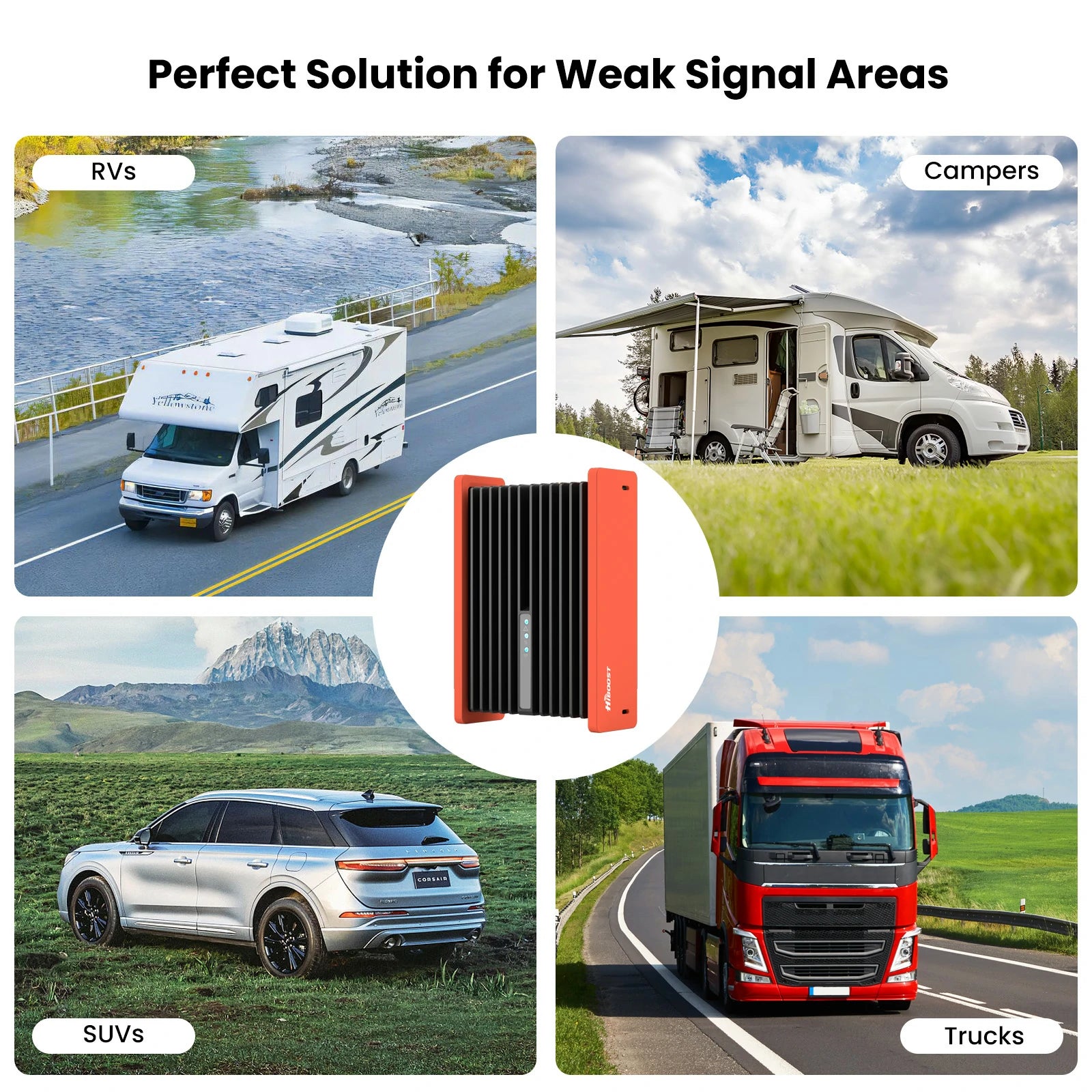 HiBoost Travel 3.0 RV Max Cell Phone Booster