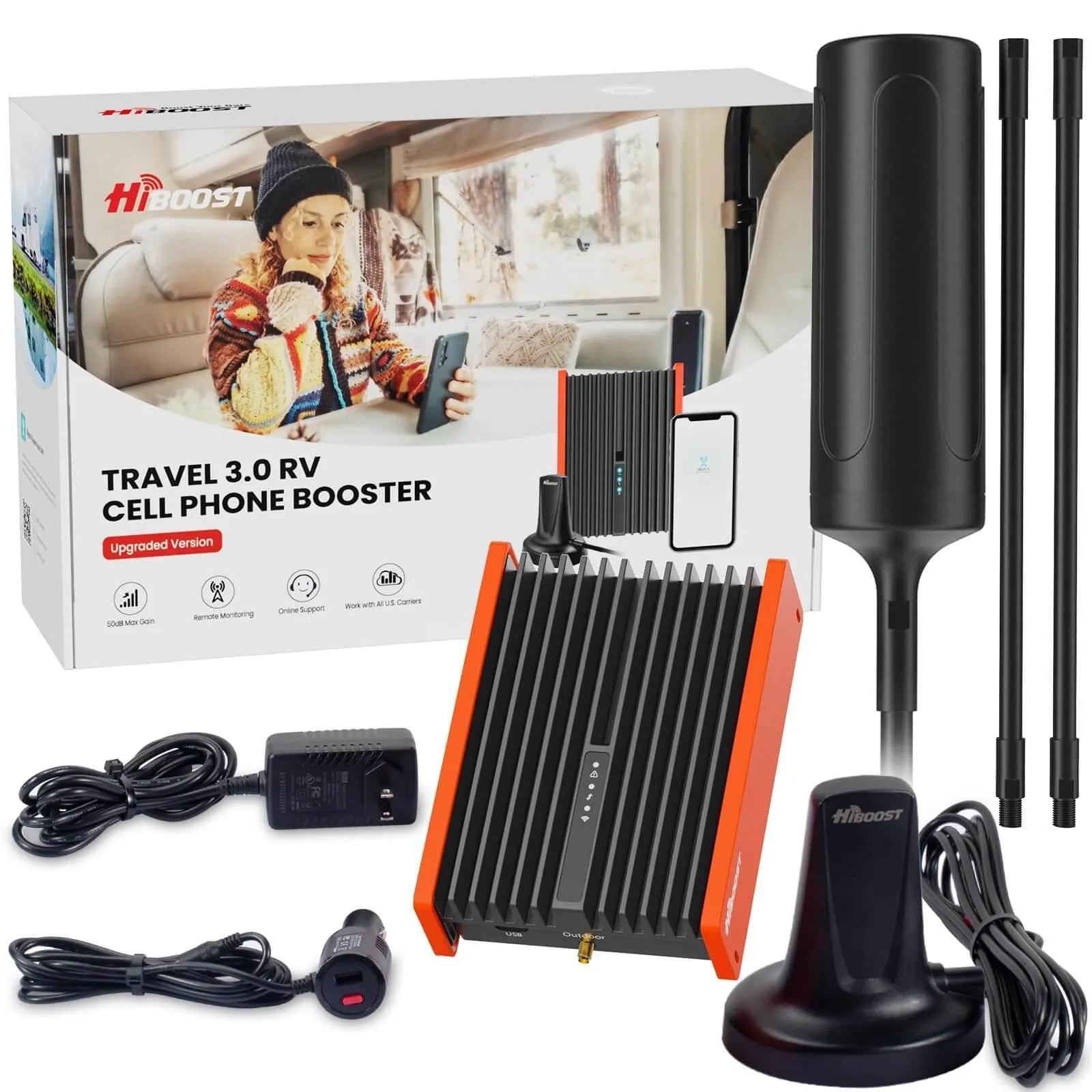 20% OFF HiBoost Travel RV – Premium Signal Booster for RV