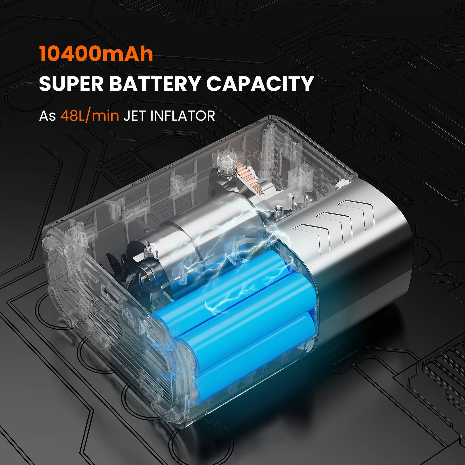 Superbars F1 Portable Smart Air Pump