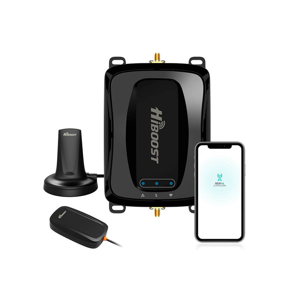 Travel 4G 2.0 Cell Phone Booster for Car, Sedan, Van, SUV & Truck | Hiboost Vehicle Cell Booster