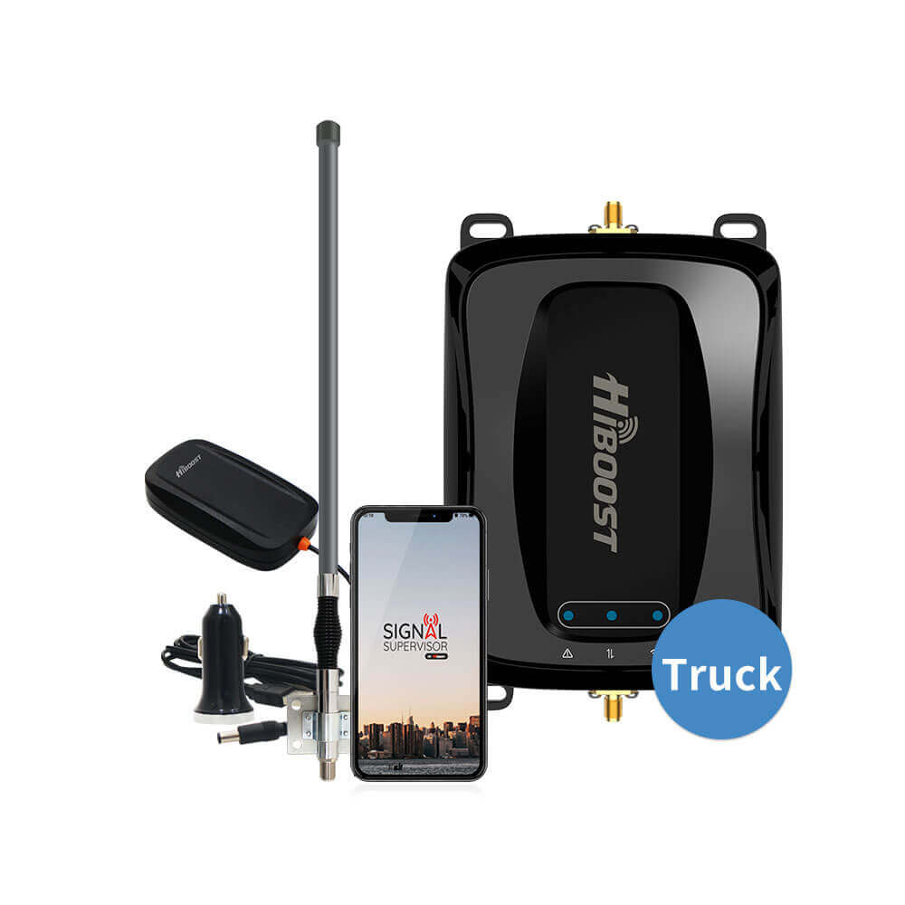 vinkel . monarki HiBoost Travel 4G 2.0 Truck Cell Phone Booster for Truck | Vehicle Cell  Phone Signal Booster