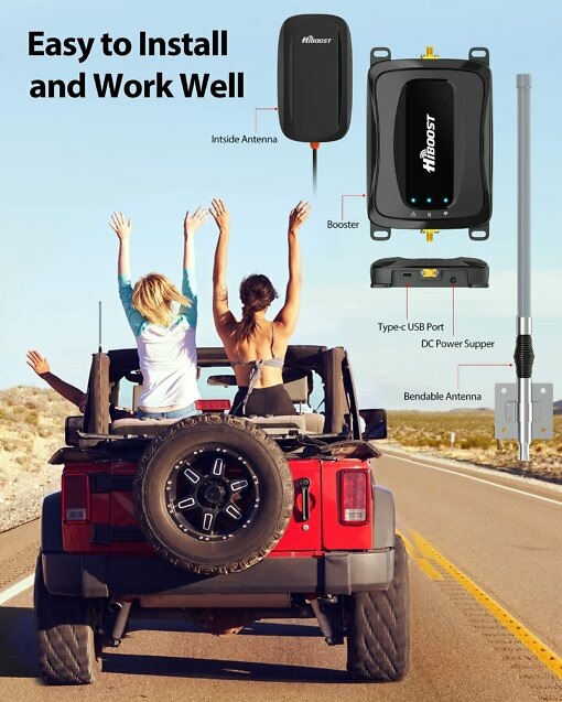 HiBoost-Travel 4G 2.0 OTW -Cell Phone Signal Booster (5)