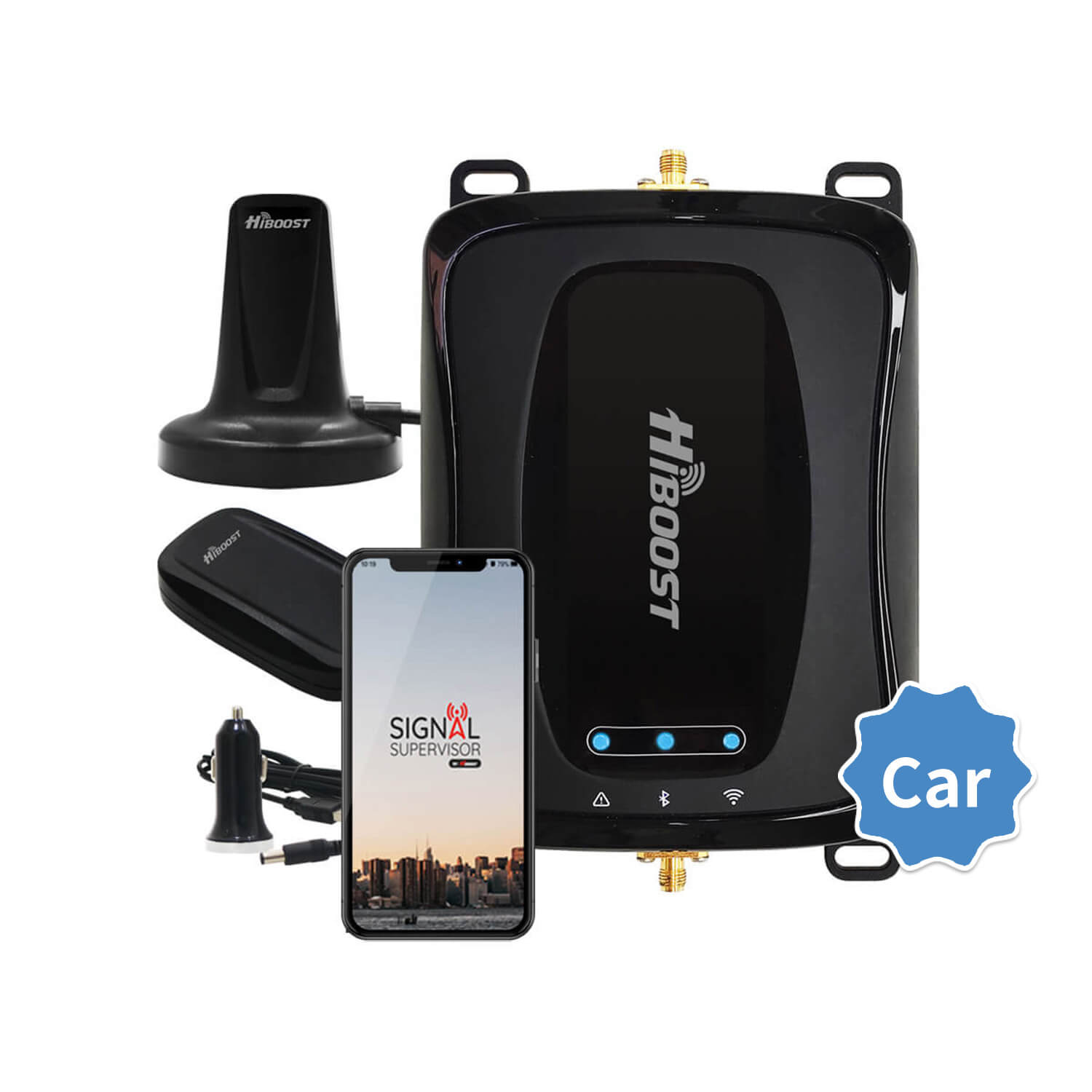 Best Cell Phone Signal Booster for Car, Truck, RV & Vans HiBoost