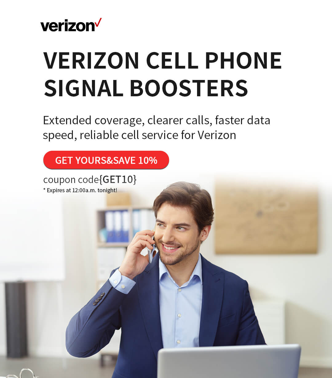 Verizon Signal Booster | Verizon Cell Phone Signal Booster 