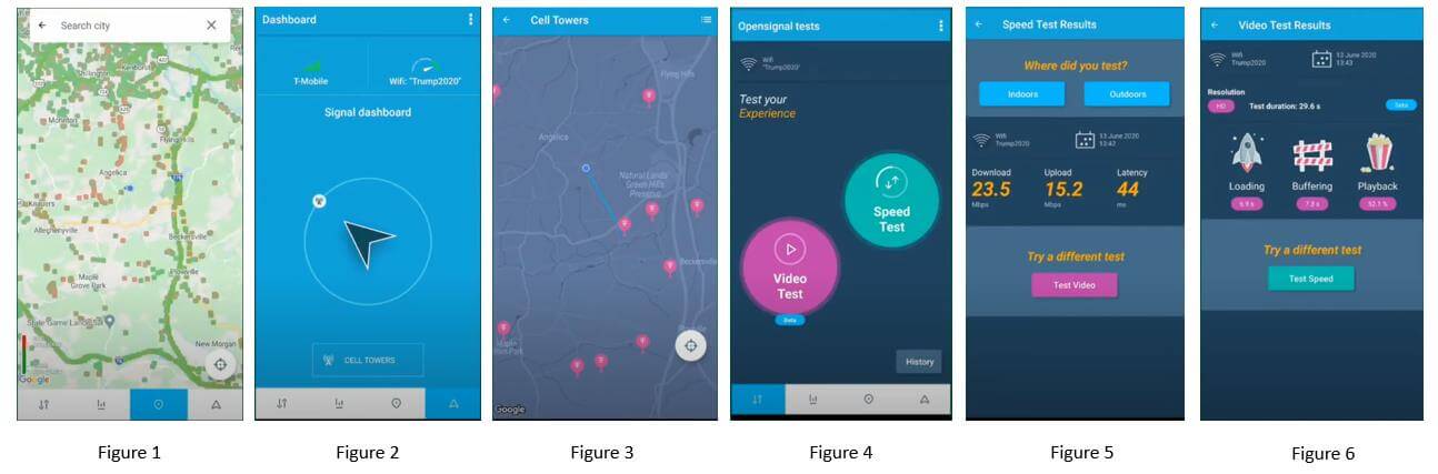 APP to locate the tower